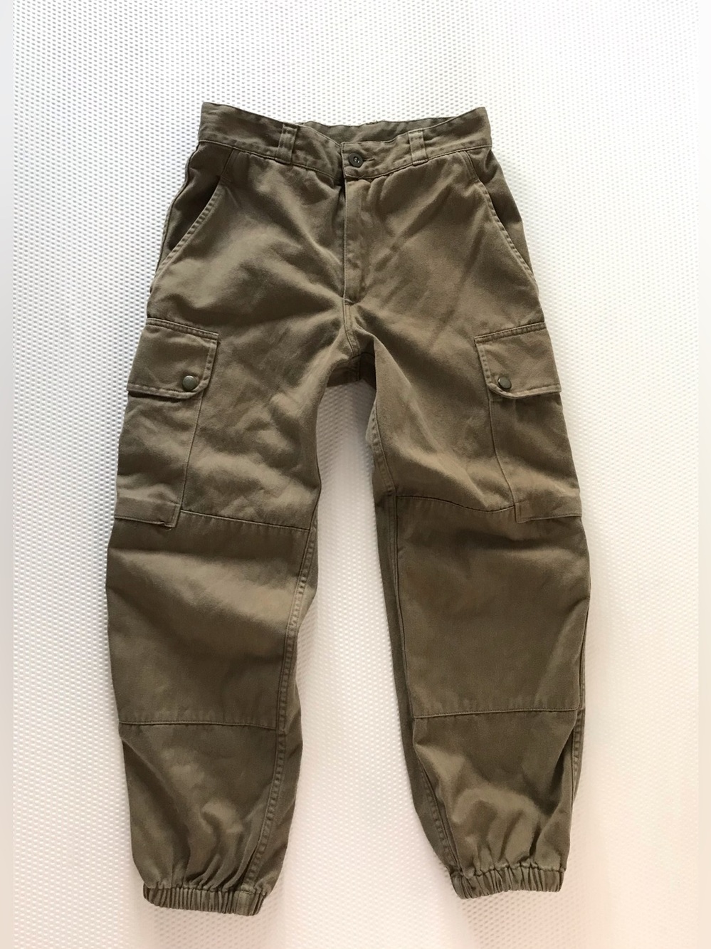Vintage French Military F2 Cargo Pants Jogger 27 Olive 27 deadstock gorpcore